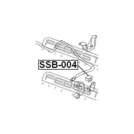 20401-FA000 Subaru тампон стабилизираща щанга
