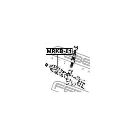 MB616027 Mitsubishi маншон амортисьор