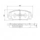 04465-52180 Toyota Yaris предни накладки