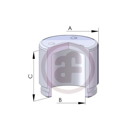 D02572 Honda бутало спирачен апарат