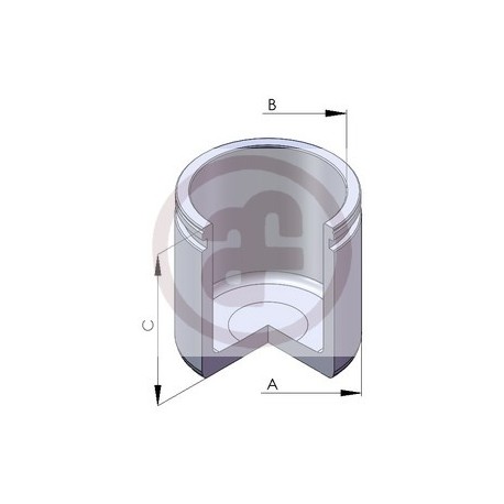 D02564 Fiat бутало спирачен апарат