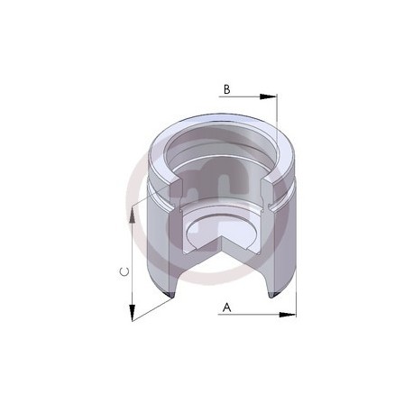 D02563 Ford бутало спирачен апарат