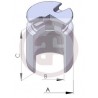 D02554 Citroen Peugeot бутало спирачен апарат