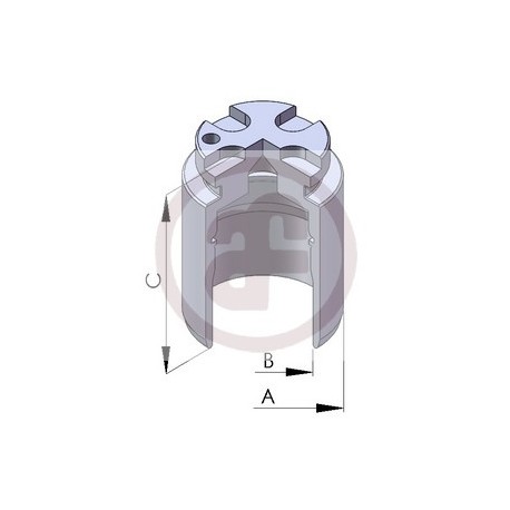 D02548 Ford бутало спирачен апарат