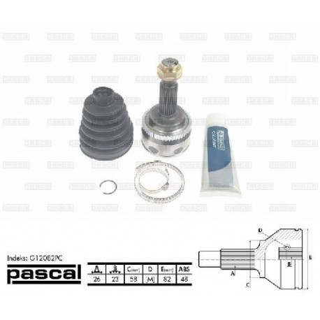 43460-09601 Toyota каре комплект полуоска