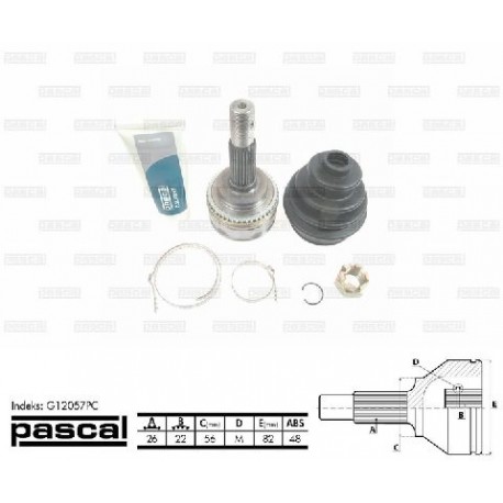 43460-09270 Toyota каре комплект полуоска