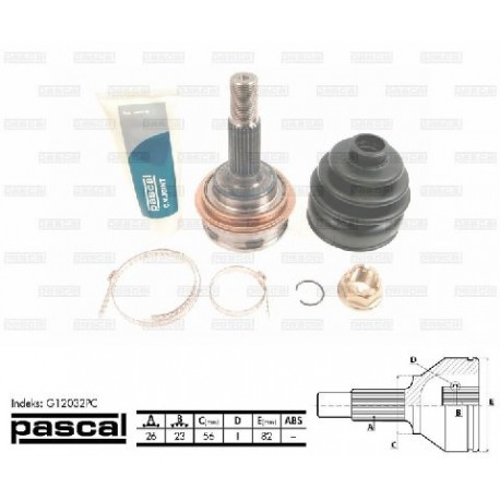 43410-20440 Toyota каре комплект полуоска