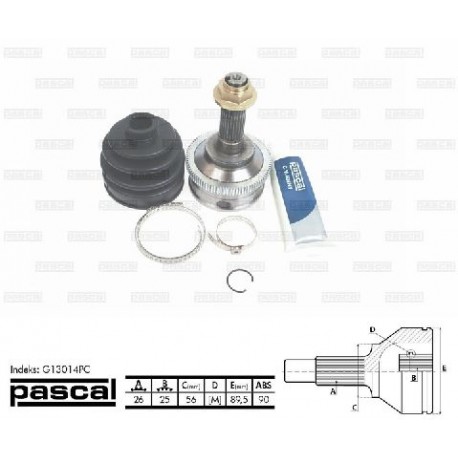 G034-22-510 Mazda каре комплект полуоска