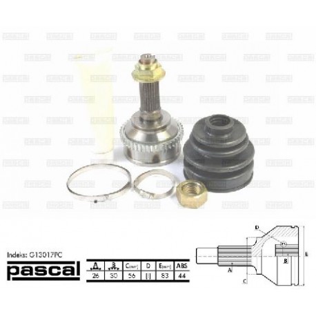 F035-22-510 Mazda каре комплект полуоска