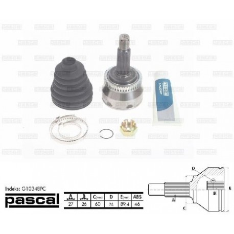 49501-1H210 Hyundai Kia каре комплект полуоска
