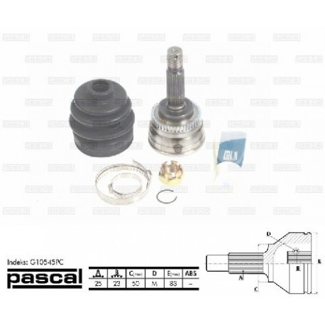 49500-17150 Hyundai каре комплект полуоска