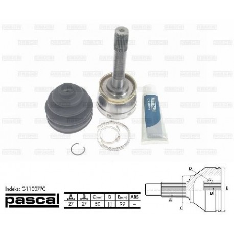 39101-31G00 Nissan каре комплект полуоска