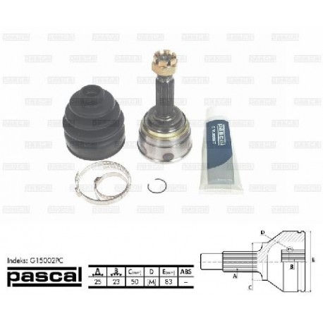 MB526350 Hyundai Mitsubishi каре комплект полуоска