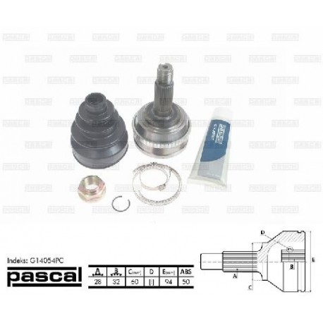 44340-SN7-315 Honda Rover каре комплект полуоска