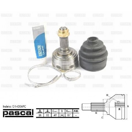 44305-SF0-971 Honda Rover каре комплект полуоска