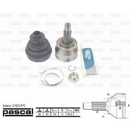 31607514477 Mini каре комплект полуоска