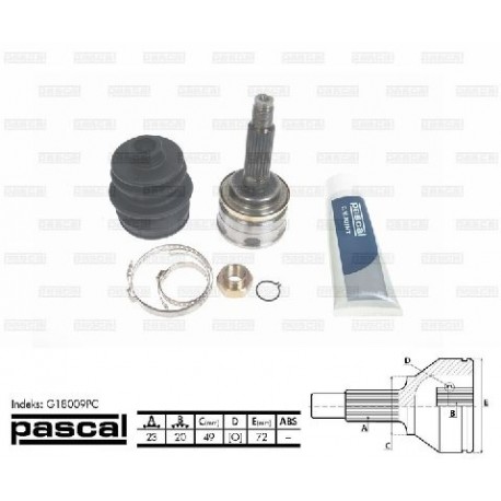 44102-80E00 Suzuki каре комплект полуоска