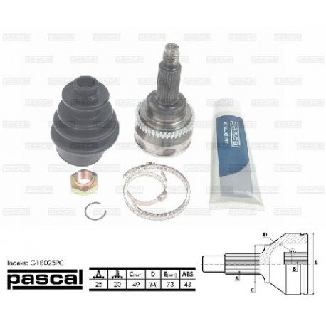 44101-86G30 Suzuki каре комплект полуоска