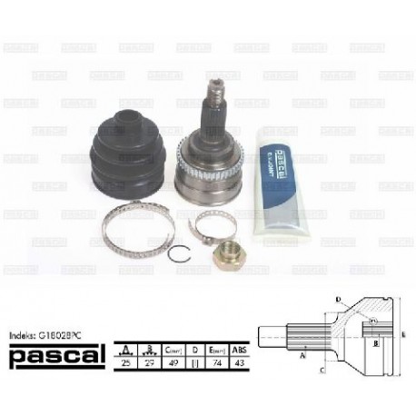 44101-62J90 Suzuki каре комплект полуоска