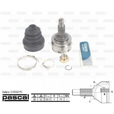 44117-78K00 Suzuki каре комплект полуоска