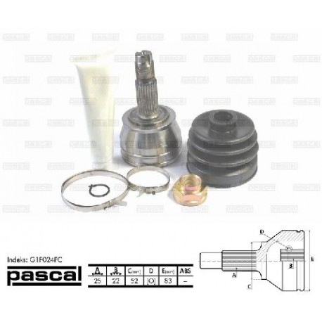 60813079 Alfa Romeo Fiat каре комплект полуоска