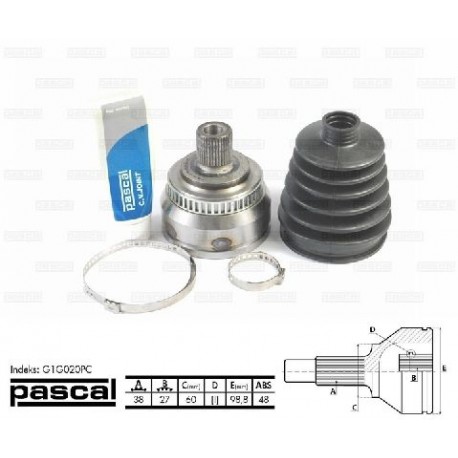 1084716 Ford Seat Volkswagen каре комплект полуоска