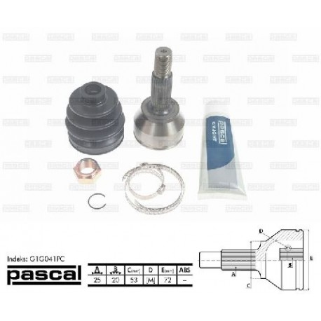 1142787 Ford каре комплект полуоска