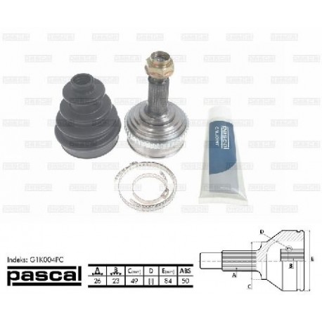 44011-SR3-J53 Honda Rover каре комплект полуоска