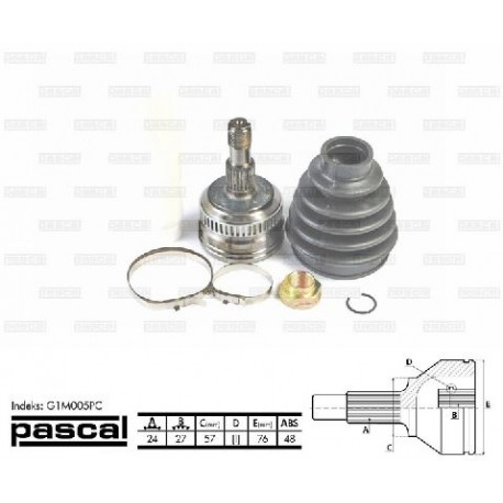 A1683603172 Mercedes каре комплект полуоска
