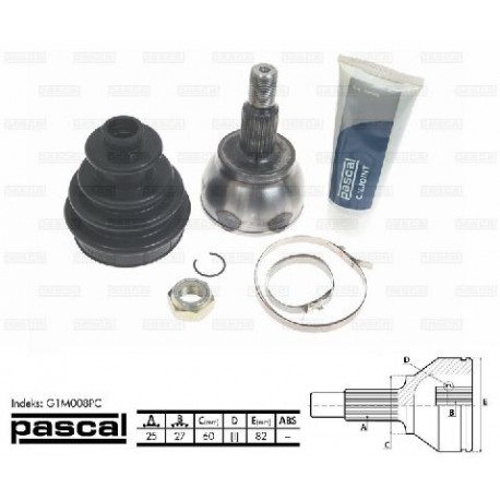 1693603972 Mercedes каре комплект полуоска