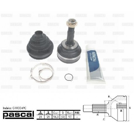 7701351480 Renault каре комплект полуоска