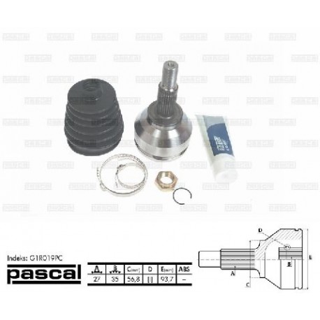 8200169176 Renault каре комплект полуоска