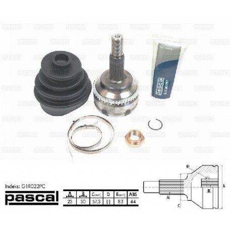 8200236110 Nissan Renault каре комплект полуоска