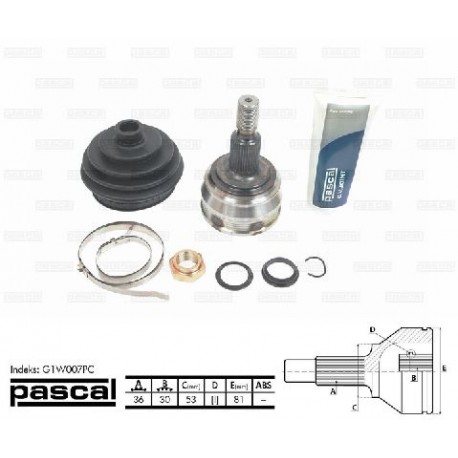 150498099A Audi Seat Skoda каре комплект полуоска