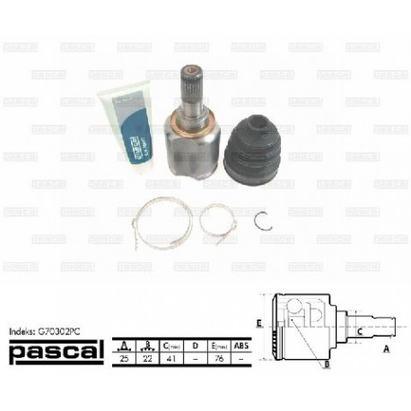 49592-1H010 Kia каре комплект полуоска
