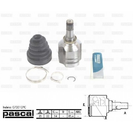 43403-05030 Toyota вътрешно каре комплект полуоска