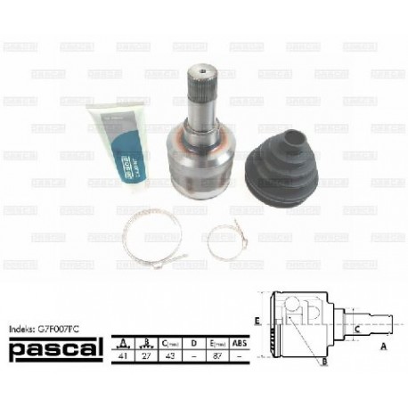 46308487 Citroen Fiat Peugeot вътрешно каре комплект полуоска