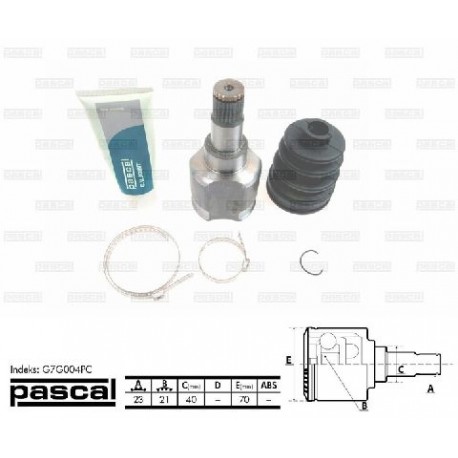 XS4W-3B437-DB Ford вътрешно каре комплект полуоска 