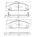 4605А198 Mitsubishi L200 J3605050 предни накладки