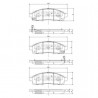 D1060-JX50B Nissan N3601101 предни накладки