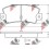 7701200596 36122 Renault задни накладки
