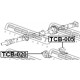 37230-49015 TCB-020 Lexus Toyota висящ лагер