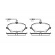 4254A0 1101.04 Citroen Peugeot предни накладки