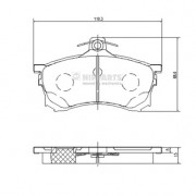 MR407944 Mitsubishi Carisma предни накладки