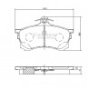 MR407944 Mitsubishi Carisma предни накладки