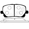 04465-44090 IBD1213 Toyota предни накладки