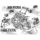 50820-SMG-E04 HMBFKFR Honda Civic тампон двигател