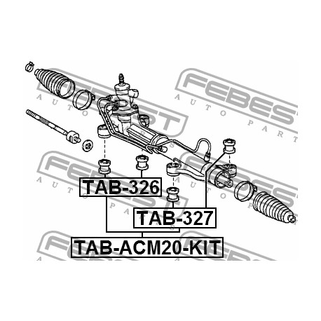 44250-44140 TAB327 Toyota втулка кормилна рейка