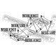 MR313904 MSBK963 Mitsubishi Pajero тампон купе