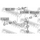 48452-35020 0131002 Toyota регулираща гайка
